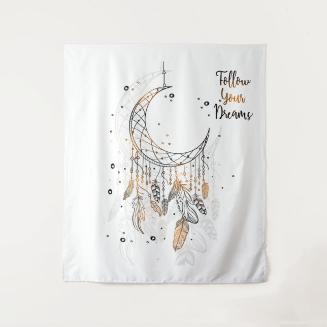 Tenture Suivez votre Dreams Dreamcatcher (Devant)