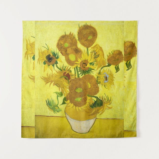 Tenture Sunflowers Vincent van Gogh (Devant)