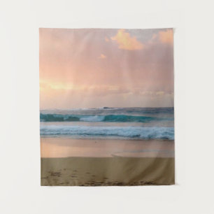 Tenture Sunset Beach et océan 