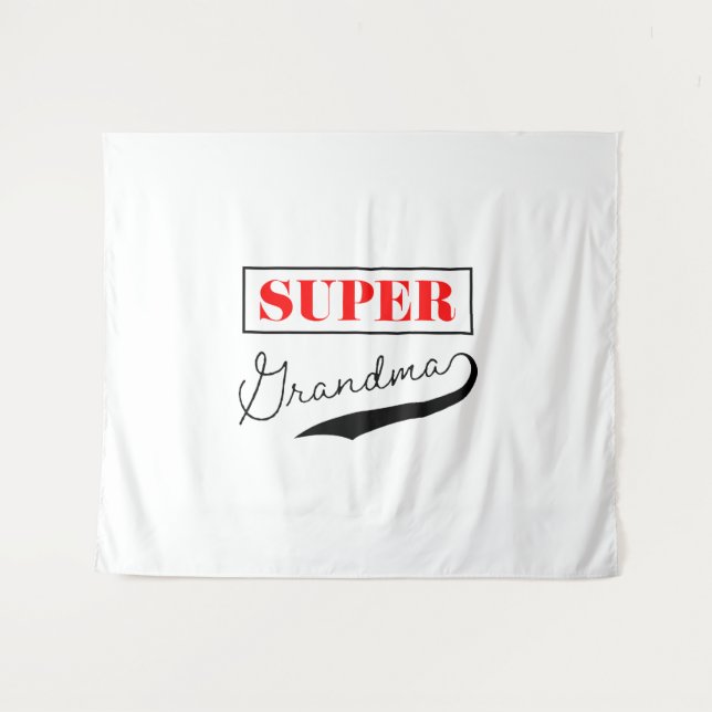 Tenture Super grand-mère (Devant (Horizontal))