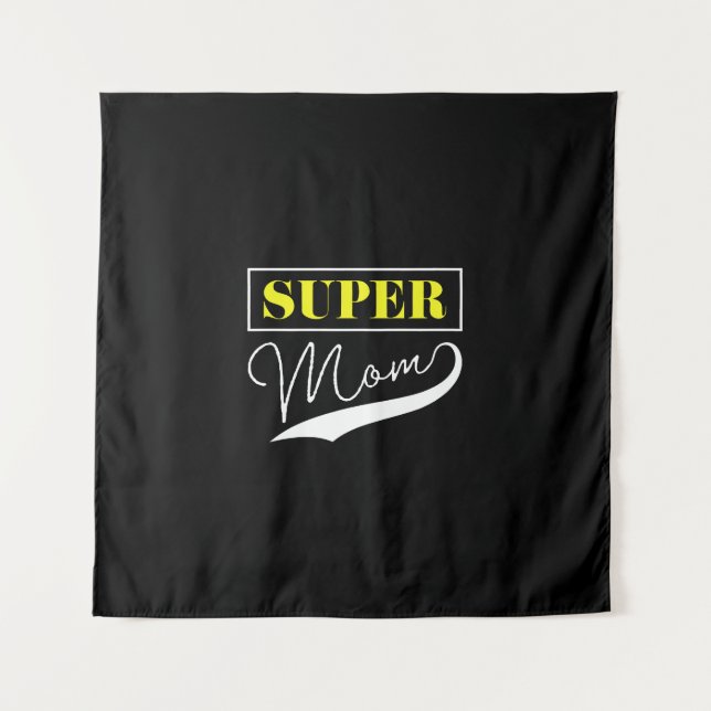 Tenture Super Maman (Devant)