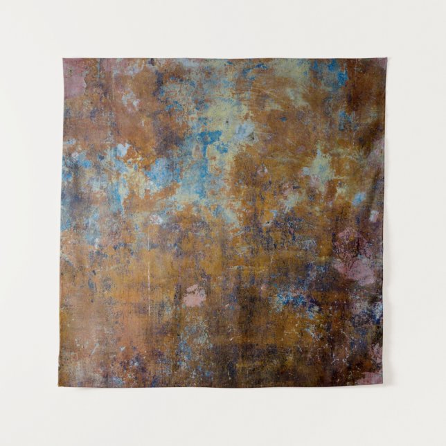 Tenture Surface en bois Brown et rose (Devant)