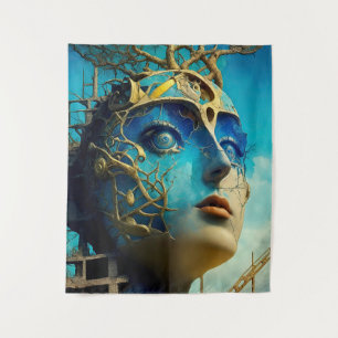 Tenture Surreal Modern Art Conceptuel