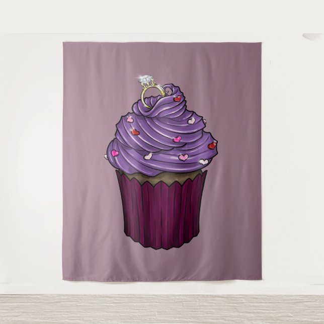 Tenture Sweet Proposal Cupcake (Devant)