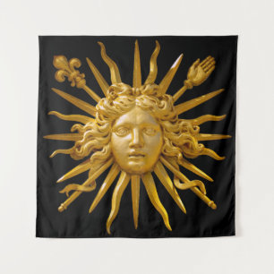 Tenture Symbole de Louis XIV le Roi Soleil
