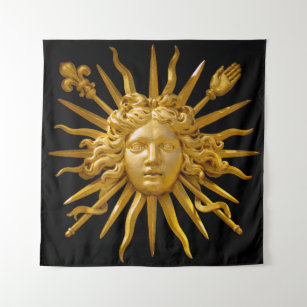 Tenture Symbole de Louis XIV le Roi Soleil