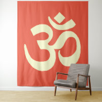 Symbole de Namaste orange jaune
