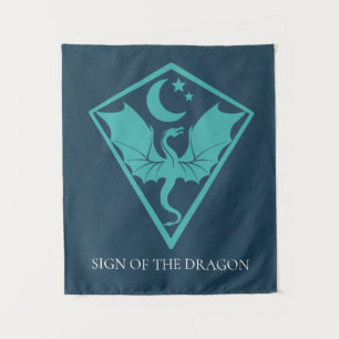 Tenture Symbole symbole de dragon Sigil Shield