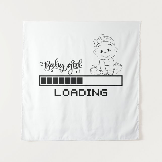 Tenture T-shirt amusant bébé Grossesse mère enfant (Devant)