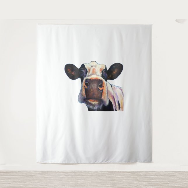 Tenture T-shirt classique de la vache sainte (Devant)