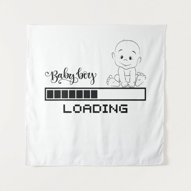 Tenture T-shirt drôle Bébé Grossesse Enfant Mère, 1/2 (Devant)