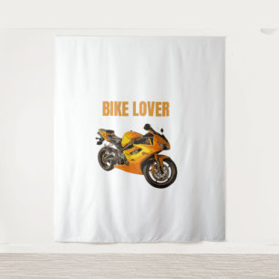 Tenture T-Shirt Moto pour Amateur de Vélo Vêtement pour