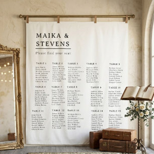 Tenture Tableau de Siège de Mariage en Mousse à Écriture É