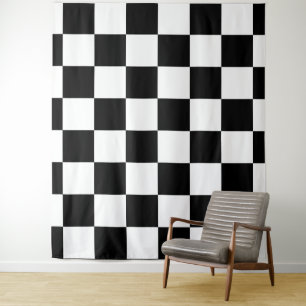 Tenture tableau d'échecs