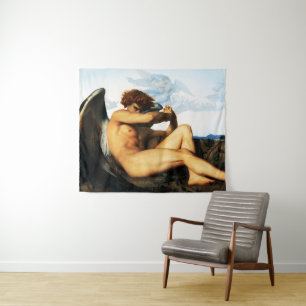 Tenture Tableau Fallen Angel par Alexandre Cabanel