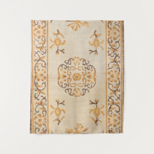 Tenture Tan Jaune Tibétain Brown