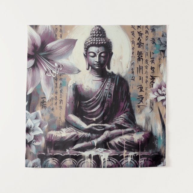 TENTURE TAPESTRIES DE BUDDHA #6 (Devant)