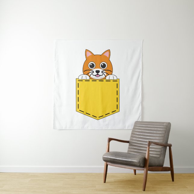 Tenture Tapis de poche (En situation)
