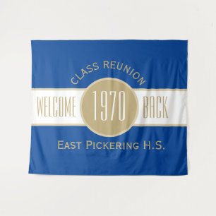 Tenture Tapis de réunion de classe personnalisée