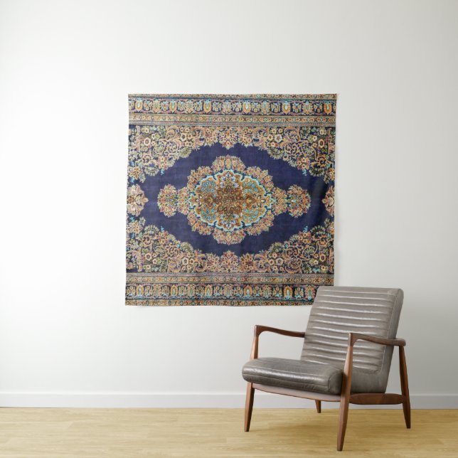 Tenture Tapis Oriental Tapis Kilim (En situation (horizontale))