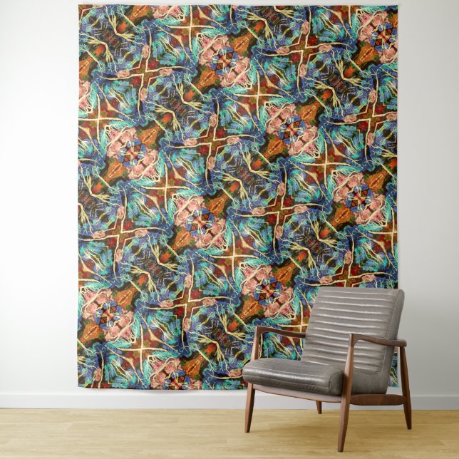 TENTURE TAPIZ DECOATIVO PARA PARED, MUEBLE, LITS (En situation)