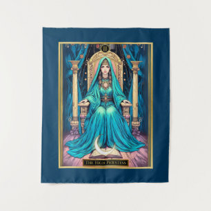 Tenture Tarot Art Nouveau, la Grande Prêtresse