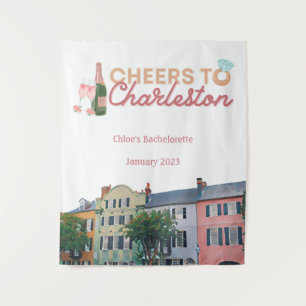 Tenture "Tchin tchin Charleston" toile de fond pour Bach p