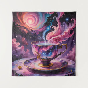 Tenture Teacup Magique, Galaxie, Réflexion Ethérée