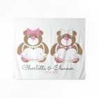 Teddy ours lesbienne mariage mignon blanc