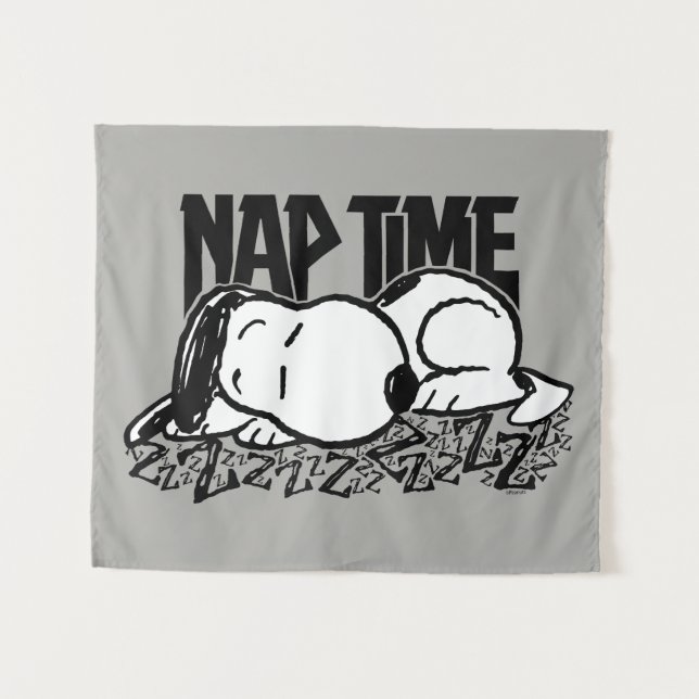 Tenture Tee - shirt | Snoopy Nap Time (Devant (Horizontal))