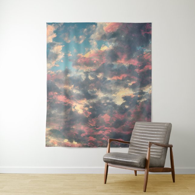 Tenture Teintes miel (En situation)