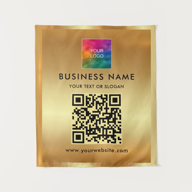 Tenture Téléchargez le logo de l'entreprise sur mesure (Devant)