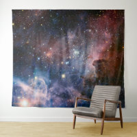 Télescope Nebula Hubble Carina Rouge et Bleu