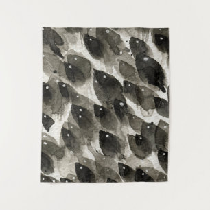 Tenture Tempête de poissons