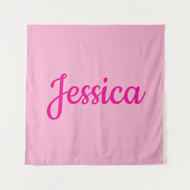 Tenture Texte personnalisable cool (Devant)