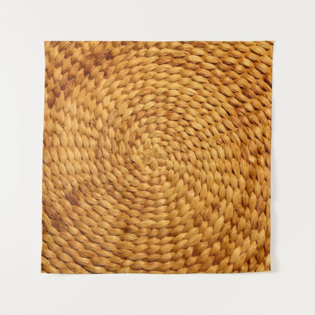 Tenture texture arrière - plan tissée brun (Devant)