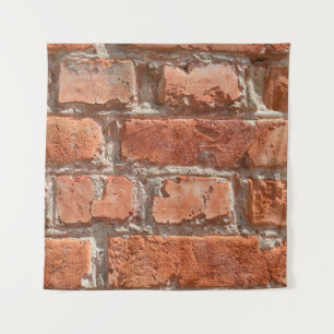 Tenture Texture de brique patinée ancienne. Arrière - plan