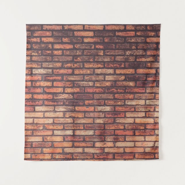 Tenture texture de mur de brique ancienne arrière-plan, hi (Devant)