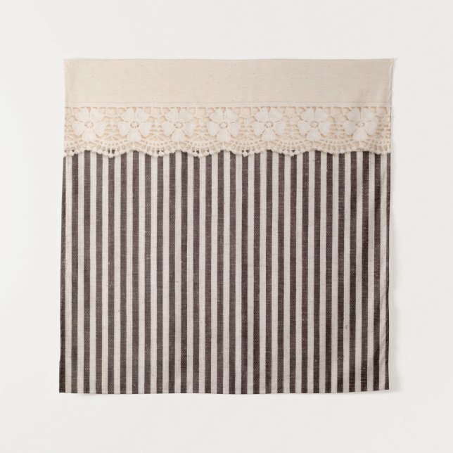Tenture Texture de tissu textile et dentelle pour fond (Devant)