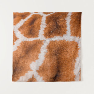 Tenture Texture d'impression de girafe