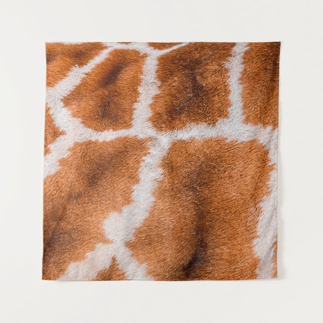 Tenture Texture d'impression de girafe (Devant)