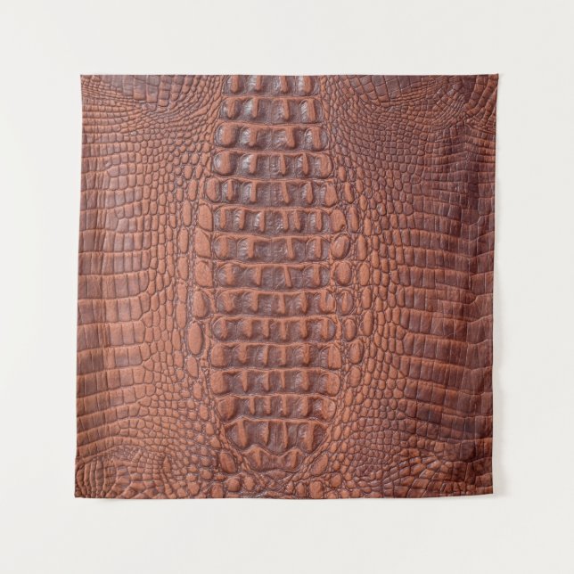 Tenture texture en cuir Brown fond abstrait, vieilli, anim (Devant)