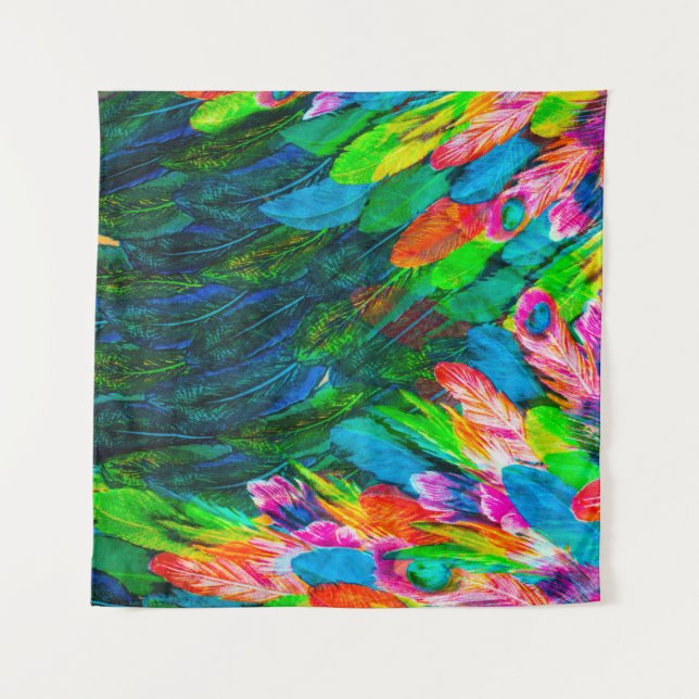 Tenture texture of silk fabric. background. colorful fairy (Devant)