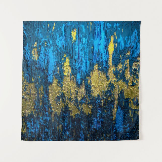 Tenture Texture or de luxe. (Devant)