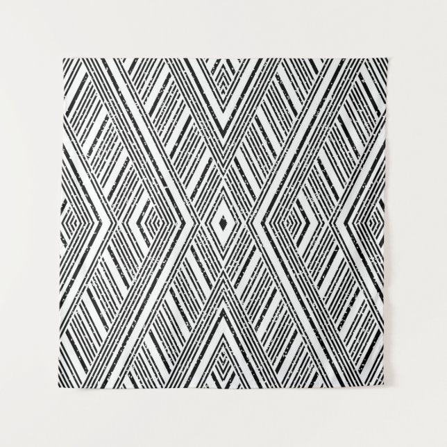 Tenture Texture transparente avec stries blanches obliques (Devant)