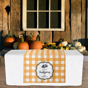 Tenture Thanksgiving Diner Partie Buffet Coureur Table