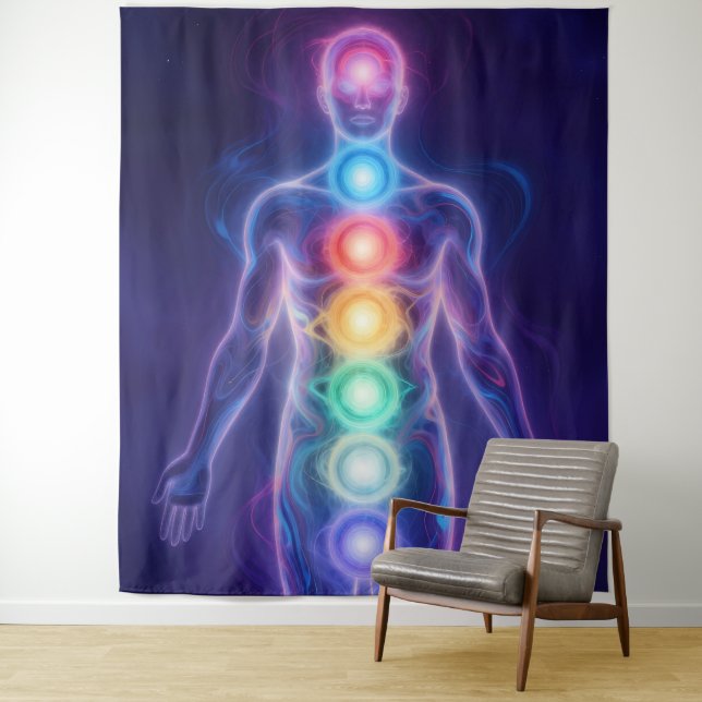 Tenture  The 7 Chakras (En situation)