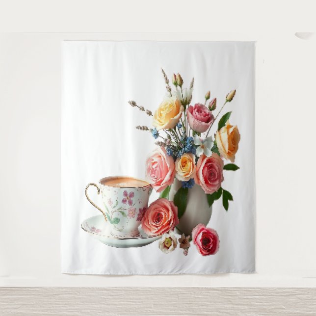 Tenture Thé du matin (Devant)