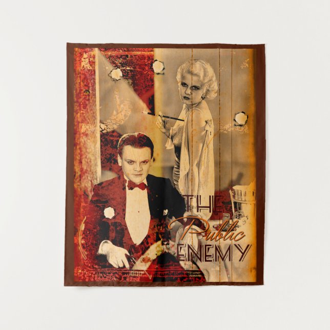 Tenture The Gangster's Blonde Girl (Devant)