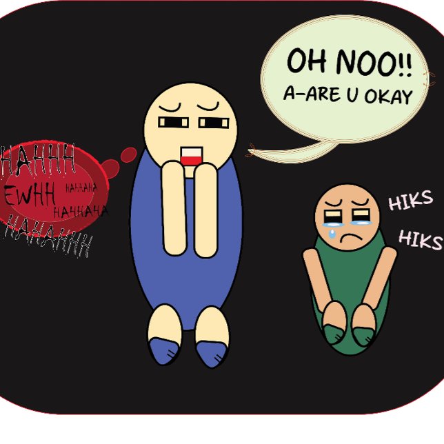 Tenture The Two-Faced Apology (Créateur téléchargé)